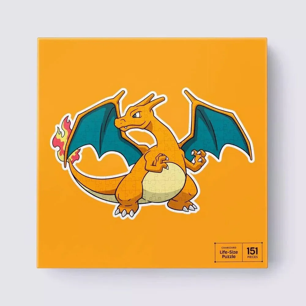 🔥Target Pokémon Charizard Life-Size Over 5 ft Jigsaw Puzzle 151 Pieces🔥 - Picture 1 of 4